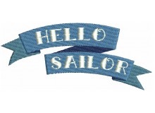 Stickdatei Hello Sailor